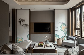 140㎡ | 營構(gòu)一隅國際化東方人文棲居，引領(lǐng)一種愜意優(yōu)雅的都市生活
